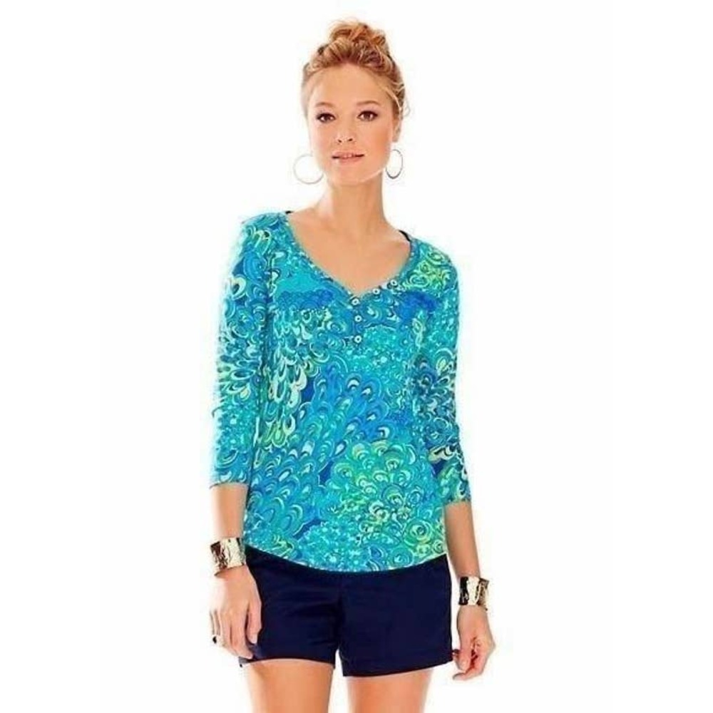 Lilly Pulitzer Palmetto Top in Lilly's Lagoon